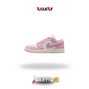 Air Jordan 1 Low Carmim Iced/Rosa Elemental/Sail/Branco