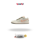 Air Jordan 1 Low Sail/Carmesim Tint/Caqui Cargo