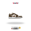 Air Jordan 1 Low Light Olive/Branco/Sail