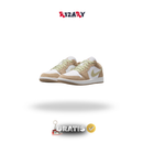 Air Jordan 1 Low Caqui/Olive Aura/Sail/Branco