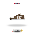 Air Jordan 1 Low Light Olive/Branco/Sail