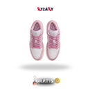 Air Jordan 1 Low Carmim Iced/Rosa Elemental/Sail/Branco