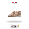 Air Jordan 4 Retro "Pale Ivory and Tough Red"