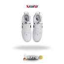 Air Force 1 '07 LV8 Branco/Carmesim Bright/Preto