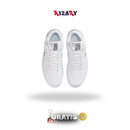 Air Jordan 1 Low Branco/Branco/Prateado metalizado/Branco