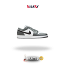 Air Jordan 1 Low Branco/Cinzento Iron/Preto